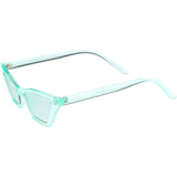 Women's Colorful Translucent Color Tone Lens Cat Eye Sunglasses C735 from zeroUV