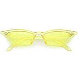 Women's Colorful Translucent Color Tone Lens Cat Eye Sunglasses C735 from zeroUV
