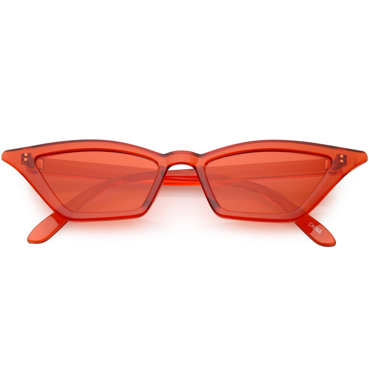 Women's Colorful Translucent Color Tone Lens Cat Eye Sunglasses C735 from zeroUV