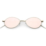 Classic Retro Unisex Metal Oval Dapper Sunglasses C741 from zeroUV