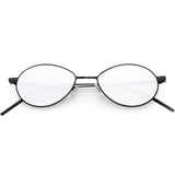 Classic Retro Unisex Metal Oval Dapper Sunglasses C741 from zeroUV