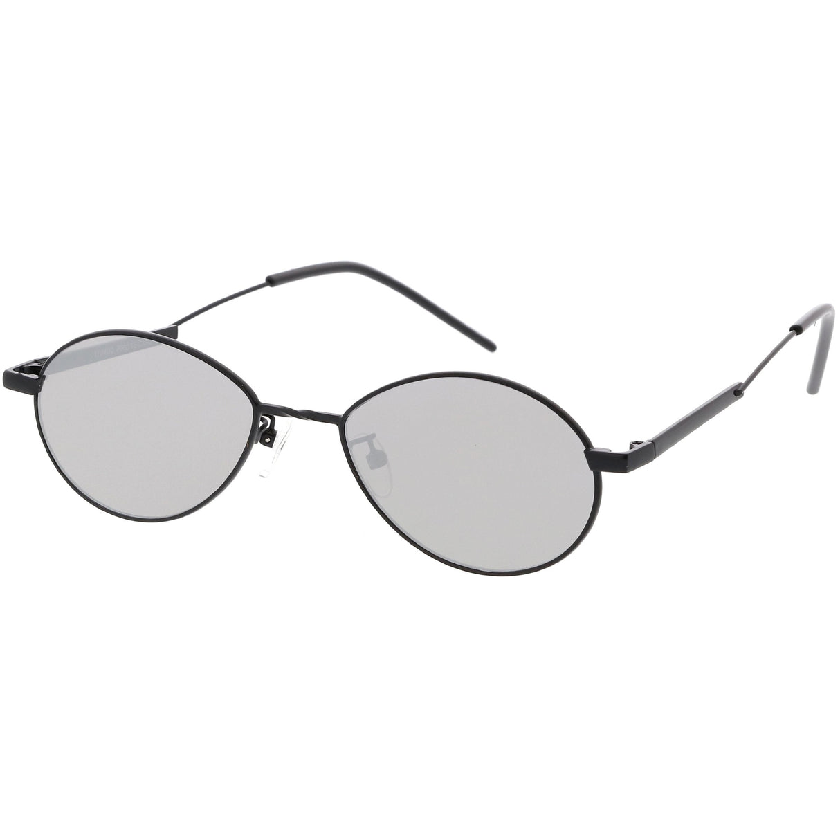 Classic Retro Unisex Metal Oval Dapper Sunglasses C741 from zeroUV