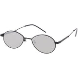 Classic Retro Unisex Metal Oval Dapper Sunglasses C741 from zeroUV