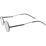 Classic Retro Unisex Metal Oval Dapper Sunglasses C741 from zeroUV