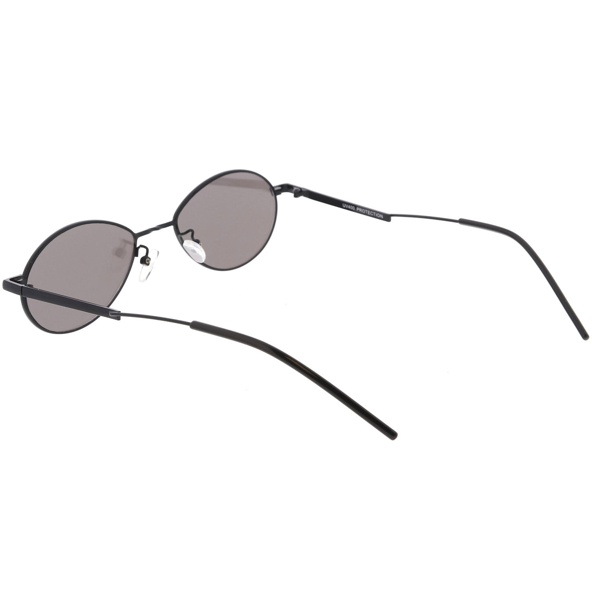 Classic Retro Unisex Metal Oval Dapper Sunglasses C741 from zeroUV