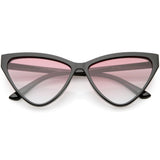 Women's Oversize High Tipped Color Tone Cat Eye Sunglasses C739 from zeroUV