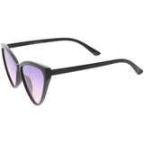 Women's Oversize High Tipped Color Tone Cat Eye Sunglasses C739 from zeroUV