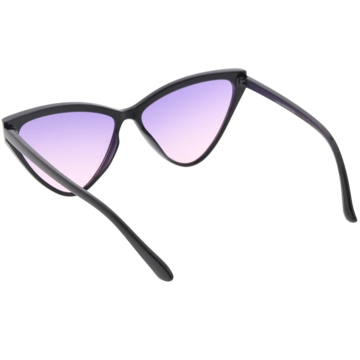 Women's Oversize High Tipped Color Tone Cat Eye Sunglasses C739 from zeroUV