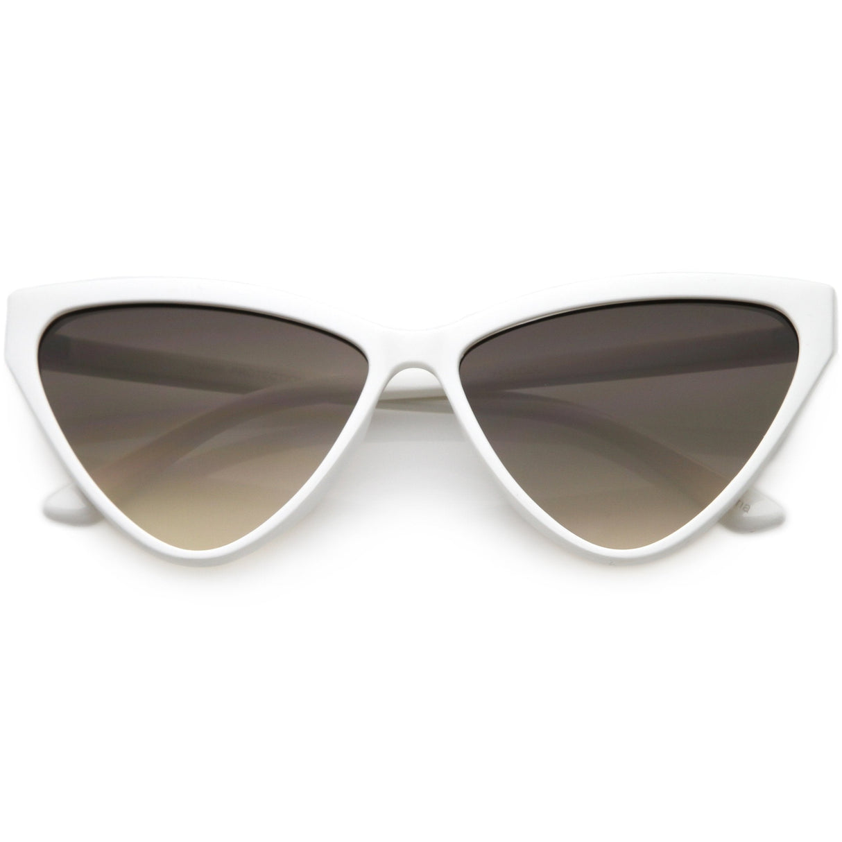 Women's Oversize High Tipped Color Tone Cat Eye Sunglasses C739 from zeroUV