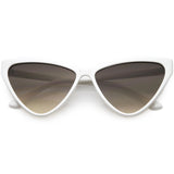 Women's Oversize High Tipped Color Tone Cat Eye Sunglasses C739 from zeroUV