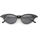 Women's Retro Low Pointed Cat Eye Sunglasses C737 from zeroUV