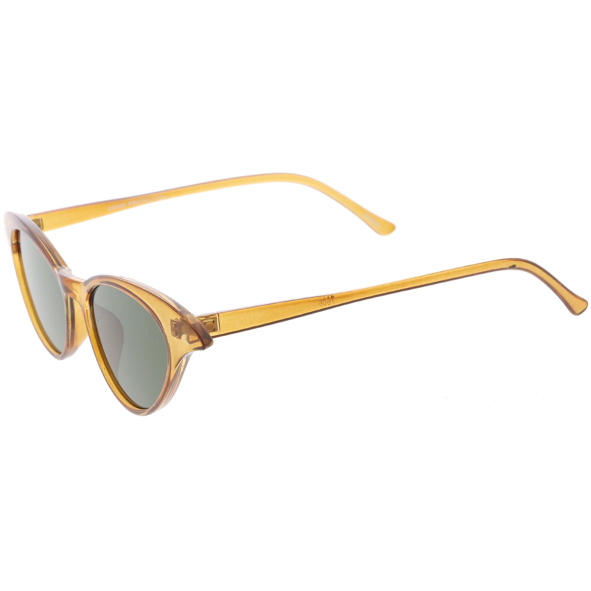 Women's Retro Low Pointed Cat Eye Sunglasses C737 from zeroUV