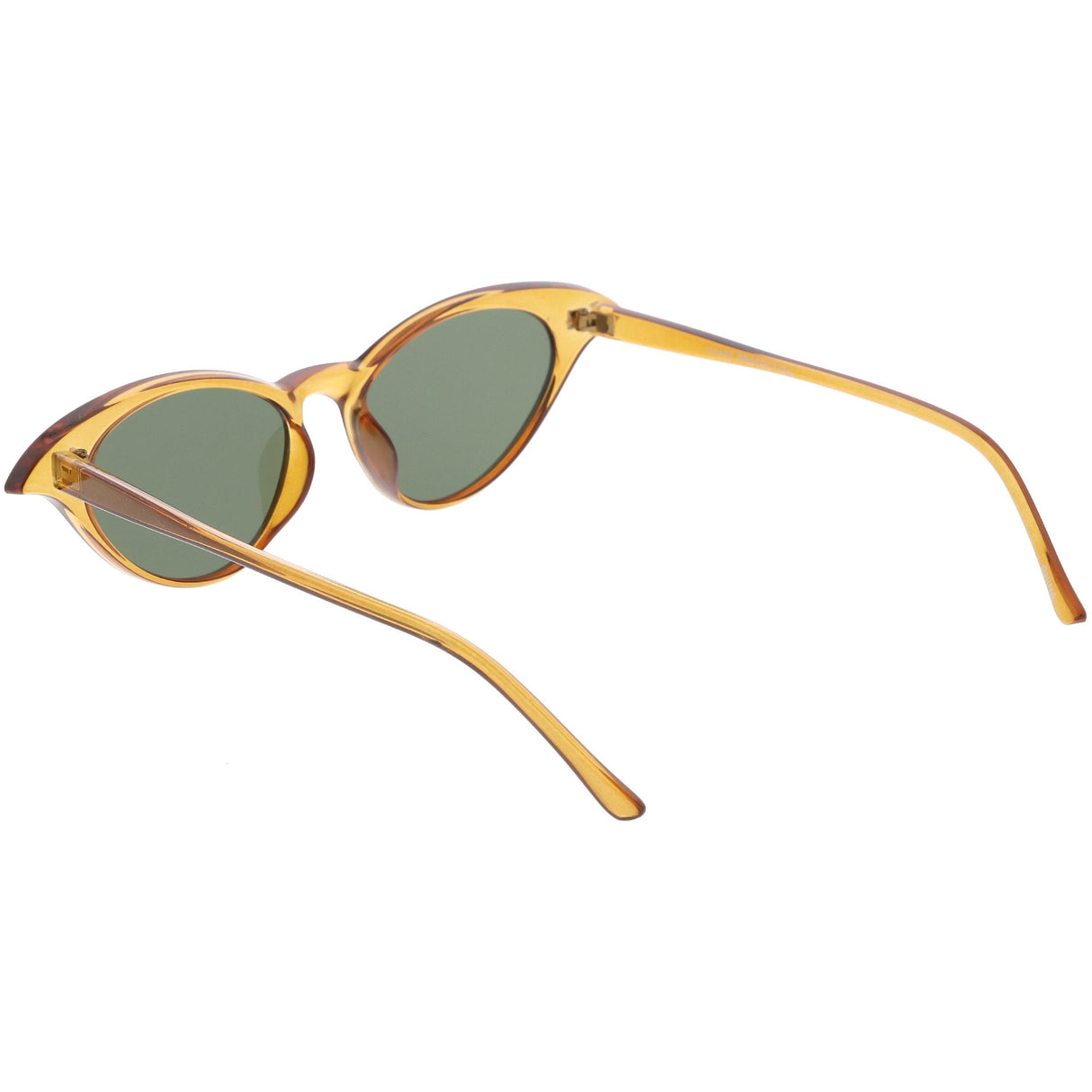 Women's Retro Low Pointed Cat Eye Sunglasses C737 from zeroUV