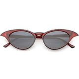 Women's Retro Low Pointed Cat Eye Sunglasses C737 from zeroUV