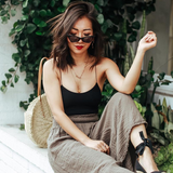 Women's Retro High Pointed Cat Eye Sunglasses C583 from zeroUV