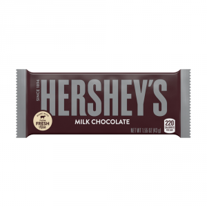 Hersheys Bar Milk Chocolate 36 units (1.55 oz/unit) from Mexmax INC.
