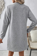 3/4 Sleeve A-line Dress from MsDressly