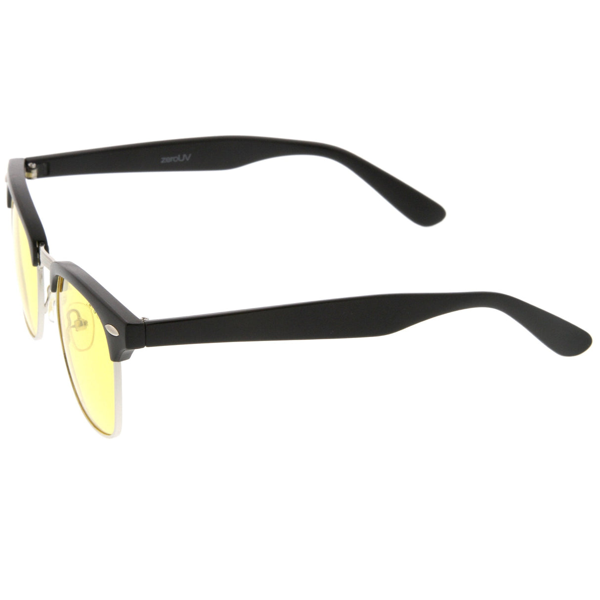Indie Half Frame Horned Rim Polarized Lens Sunglasses 2936 from zeroUV