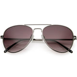 Medium Classic Retro Metal Frame Aviator Sunglasses 53mm 1372 from zeroUV