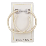 Ashley - Medium - White Shell from Shop LINNY CO