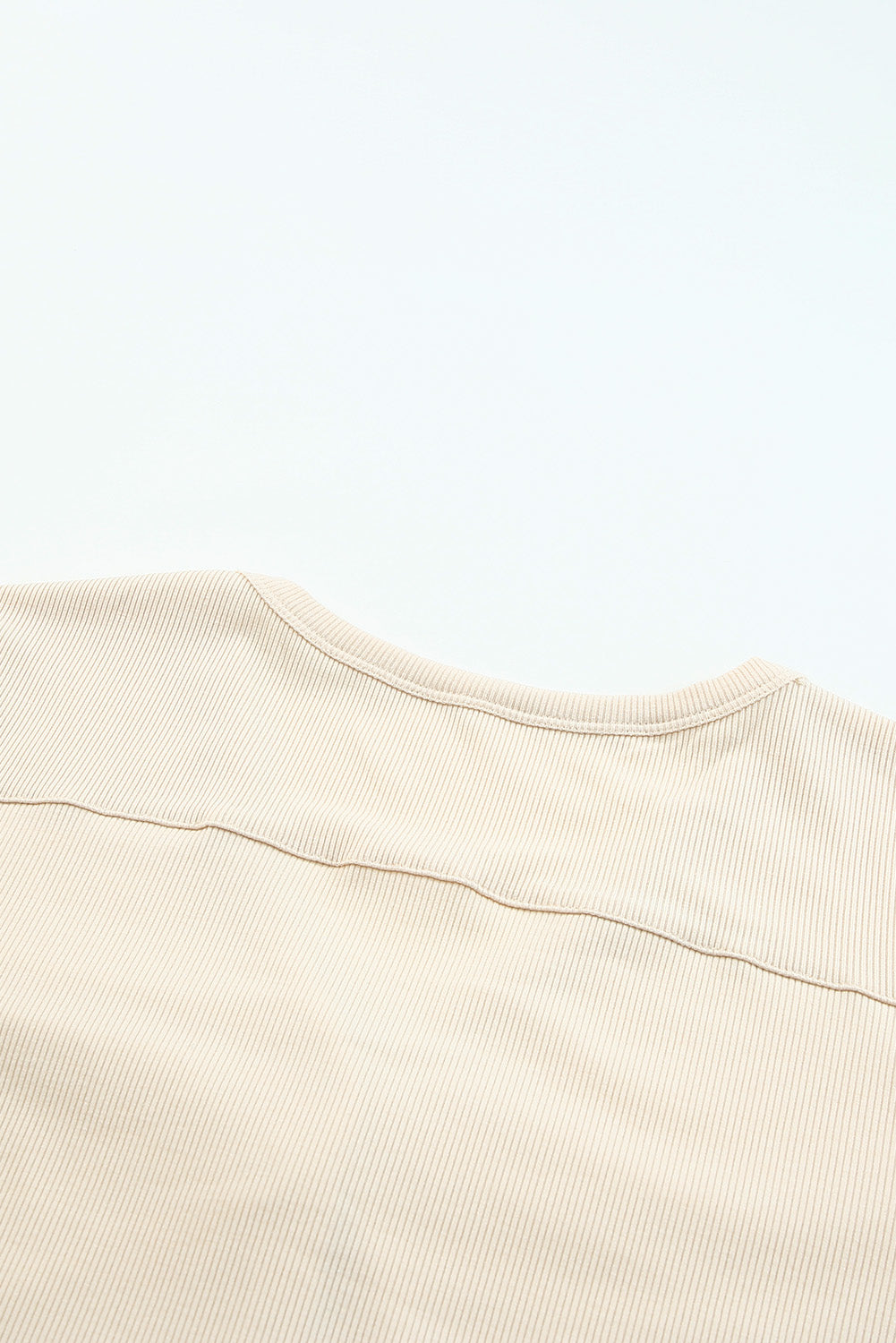 Apricot V-Neck Button-Up Cardigan with Pockets from MsDressly