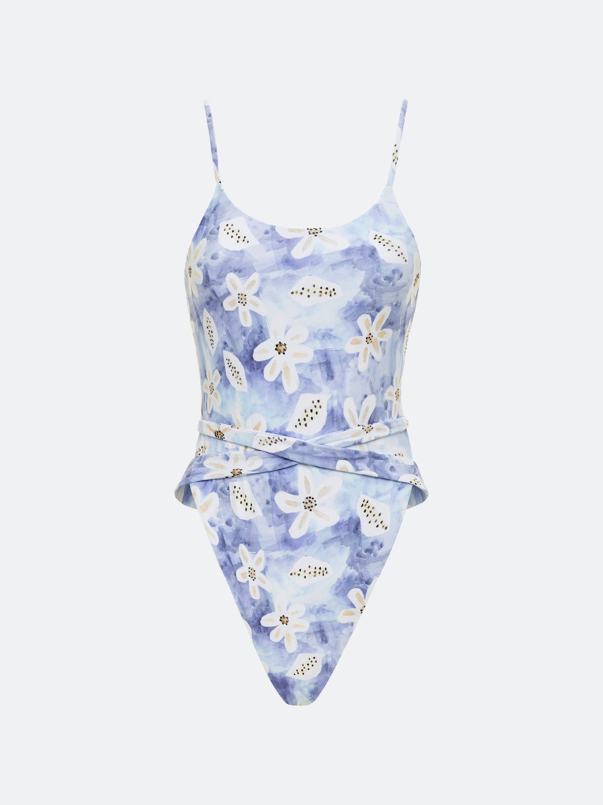 CASSIS ONE PIECE - TIE DYE FLORAL From ELYSIIAN