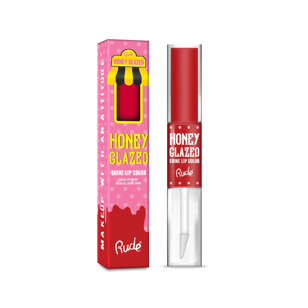 Honey Glazed Shine Lip Color From Rude Cosmetics