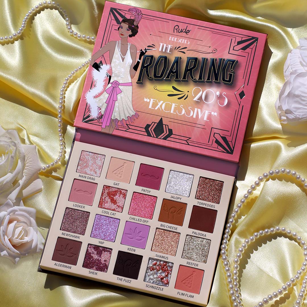 The Roaring 20's Eyeshadow Palette - Excessive from Rude Cosmetics