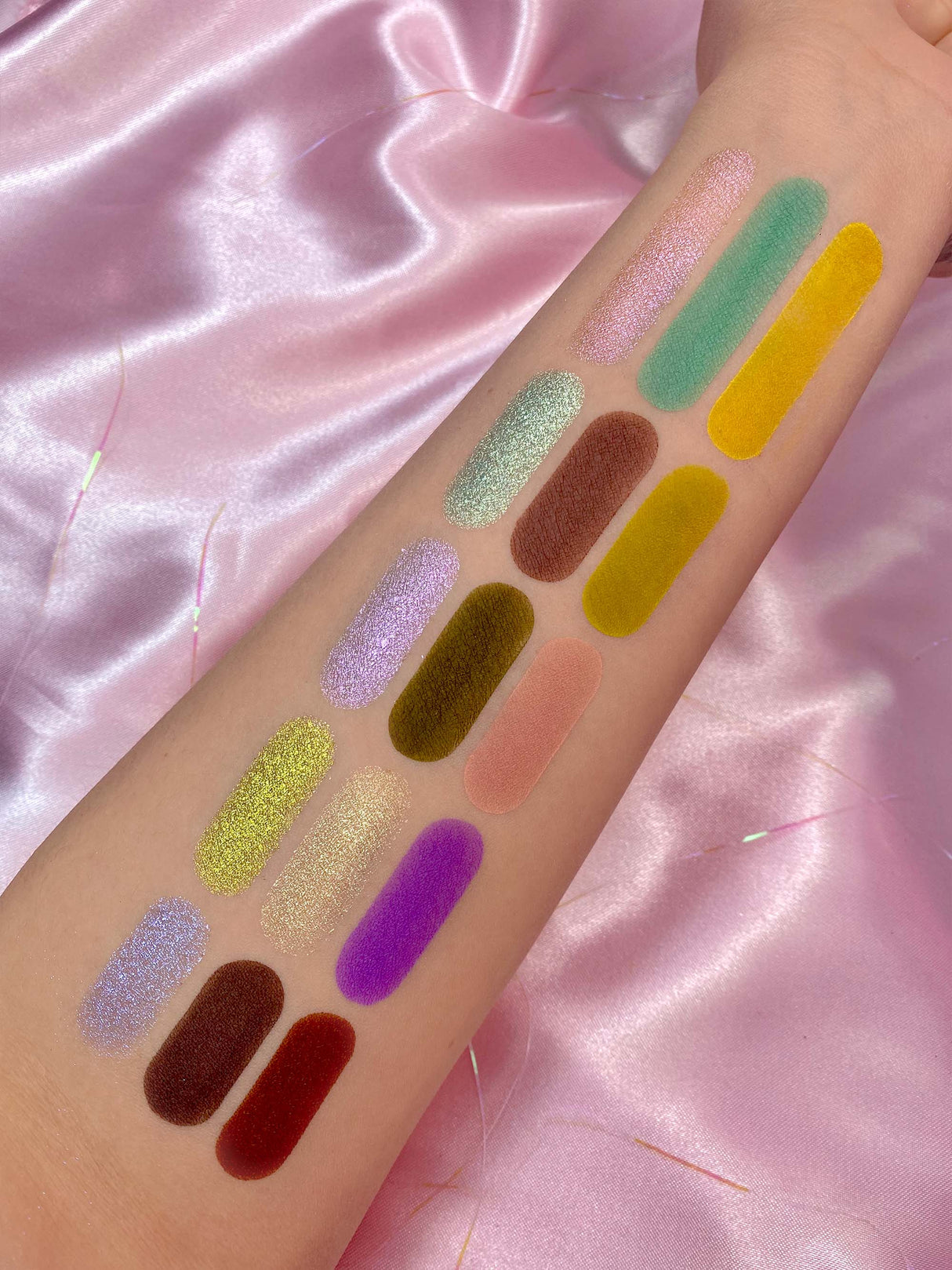 Manga Collection Pressed Pigments & Shadows Palette - Attitude Academia from Rude Cosmetics