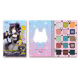 Manga Collection Pressed Pigments & Shadows Palette - Cat Girl Chronicles from Rude Cosmetics