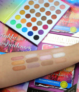 Twinkle In Her Eyeshadows Eyeshadow Palette - Paperback Edition from Rude Cosmetics