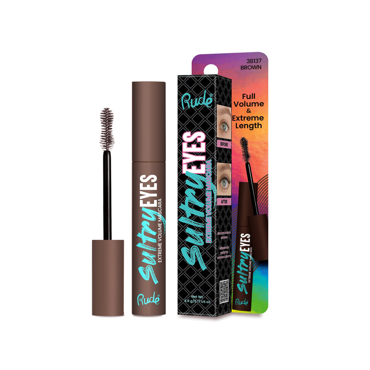 Sultry Eyes - Extreme Full Volume Mascara From Rude Cosmetics