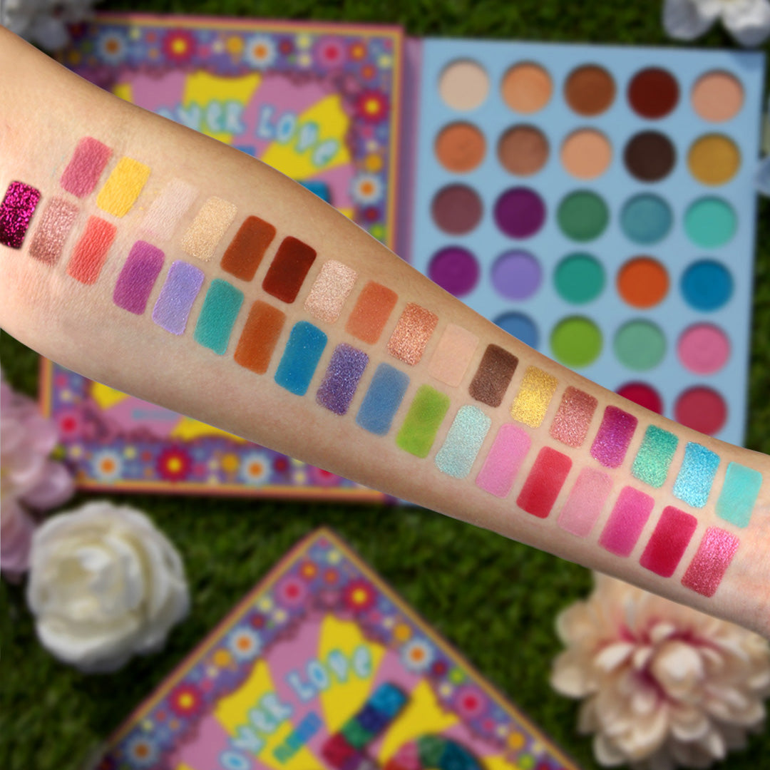 Flower Love 35 Pressed Pigment & Shadows - Florist from Rude Cosmetics