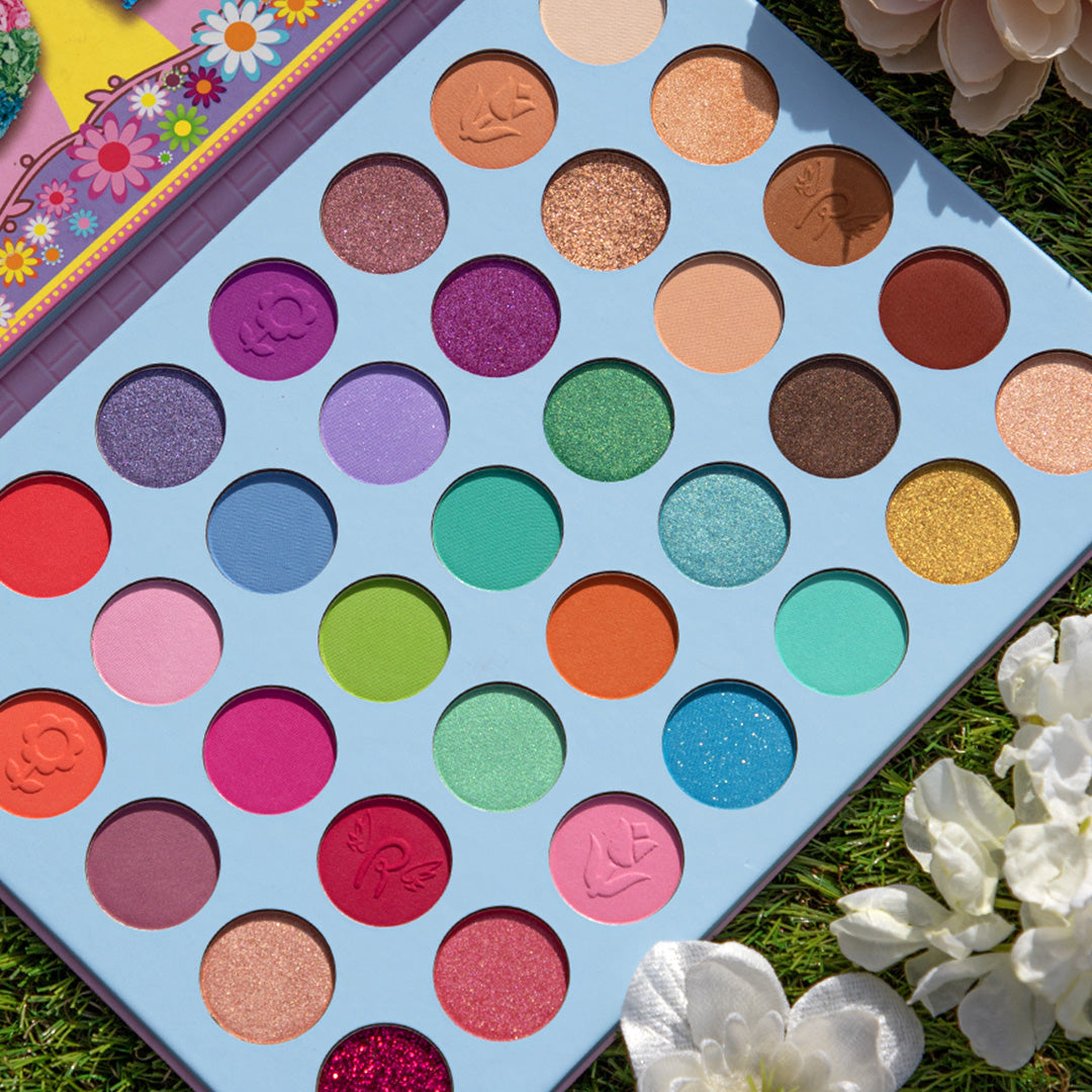 Flower Love 35 Pressed Pigment & Shadows - Florist from Rude Cosmetics