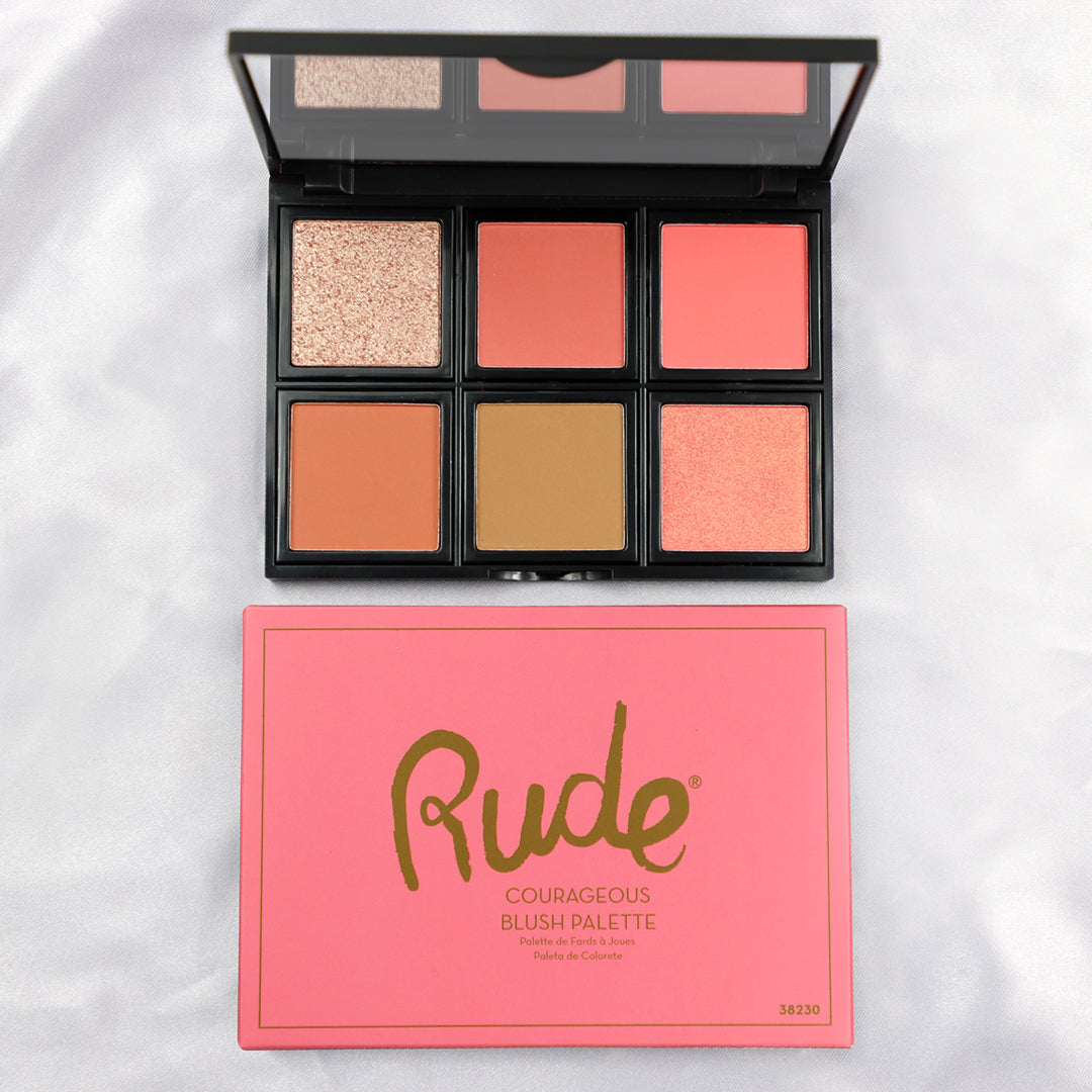 Courageous Blush Palette From Rude Cosmetics