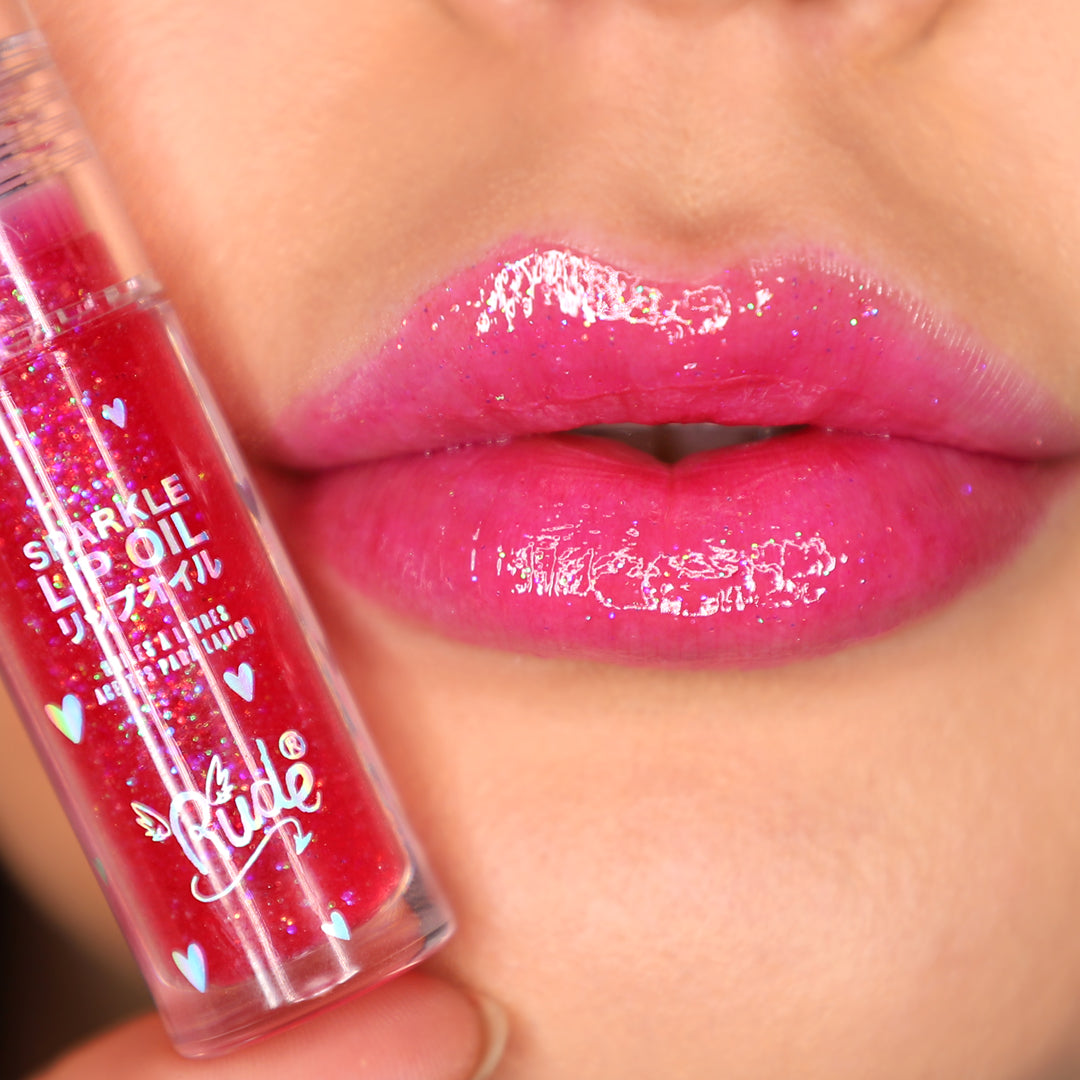 Manga Collection Sparkle Lip Oil From Rude Cosmetics