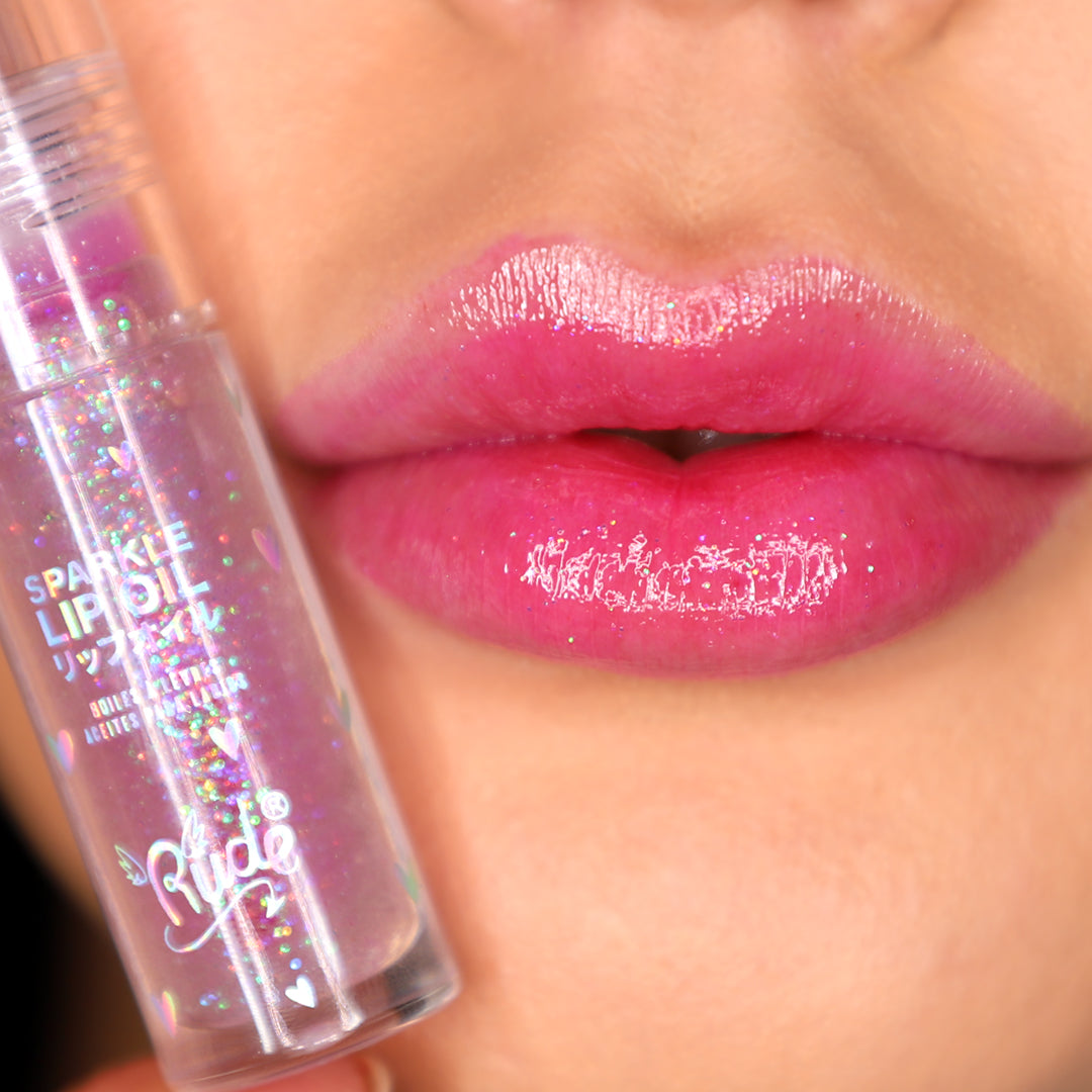Manga Collection Sparkle Lip Oil From Rude Cosmetics
