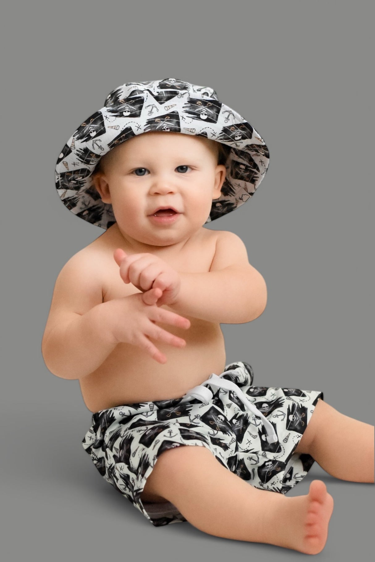 PIRATE CREW BOY'S DREAM SWIM TRUNKS from DREAM BIG LITTLE CO