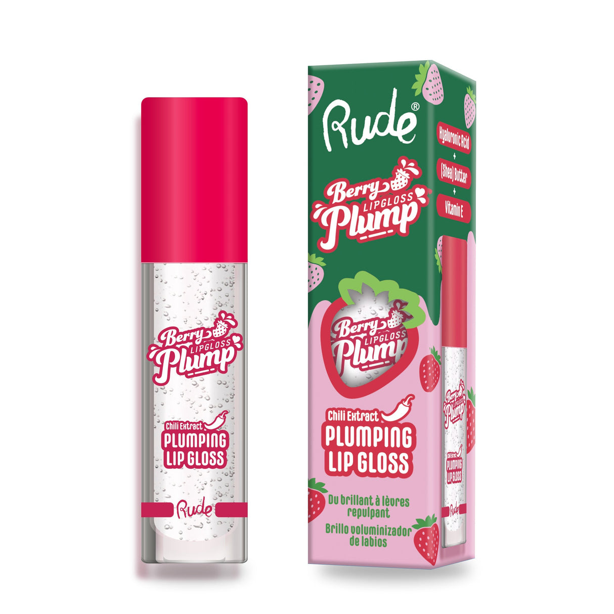 Berry Juicy Plumping Lip Gloss From Rude Cosmetics