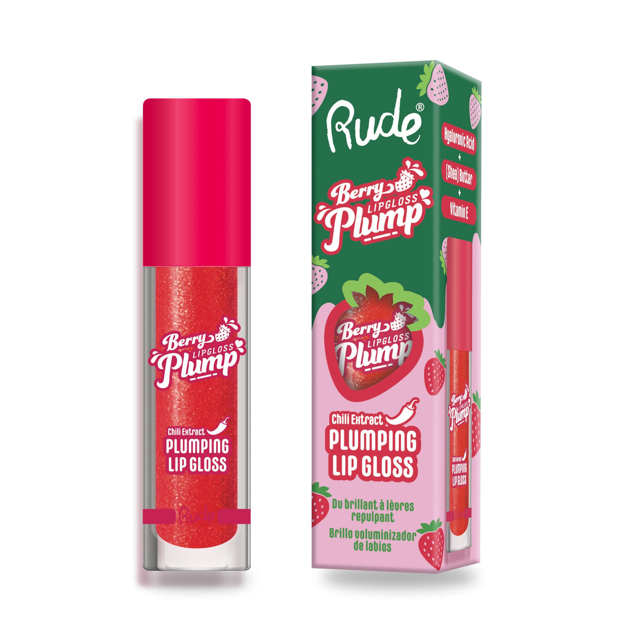Berry Juicy Plumping Lip Gloss From Rude Cosmetics
