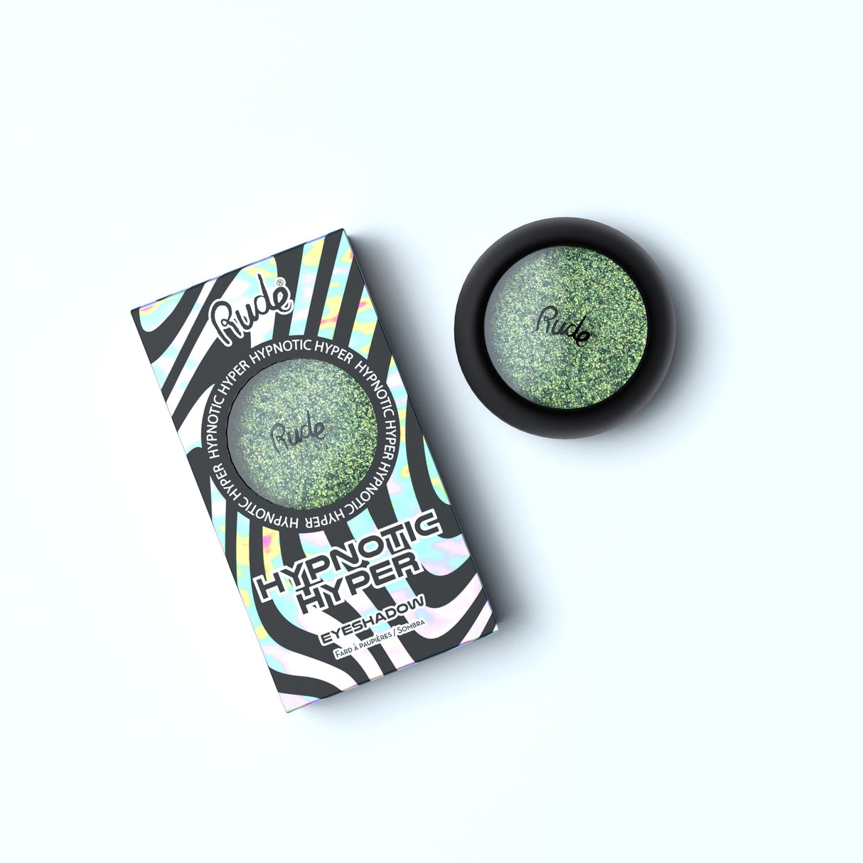 Hypnotic Hyper Duo Chrome Eyeshadow from Rude Cosmetics