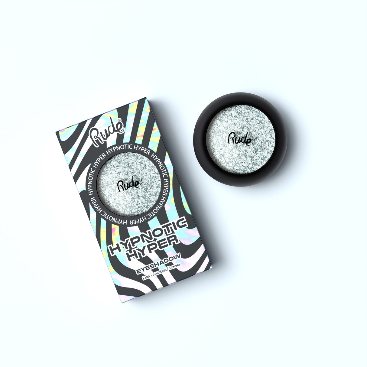 Hypnotic Hyper Duo Chrome Eyeshadow from Rude Cosmetics