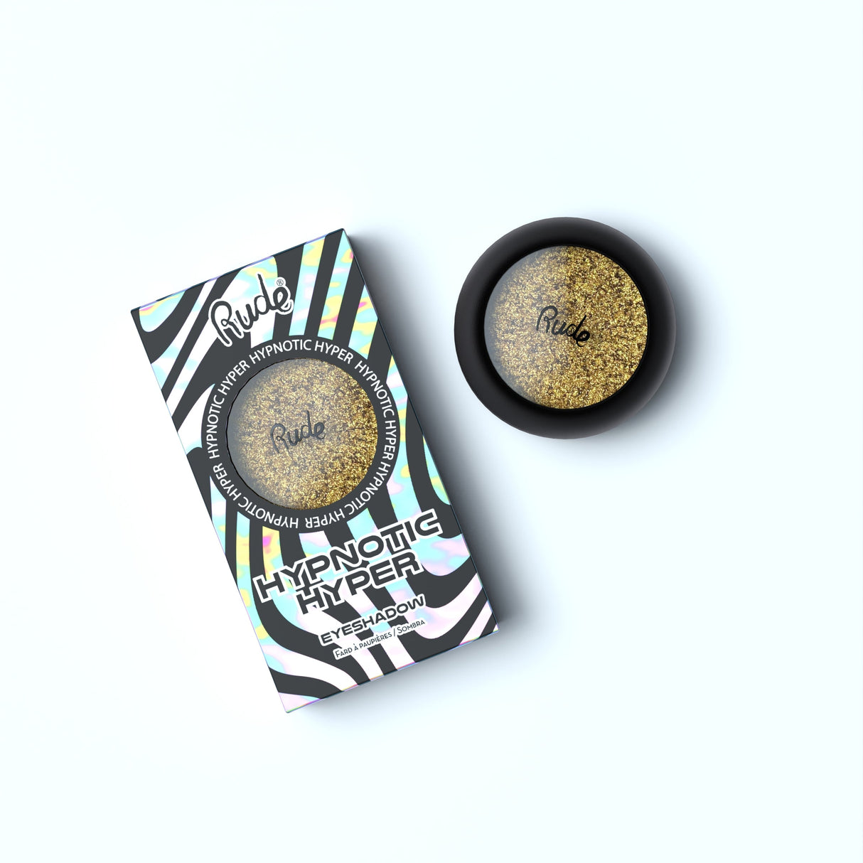Hypnotic Hyper Duo Chrome Eyeshadow from Rude Cosmetics