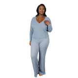 Lightweight Lounge Set | Dusty Blue From Undersummers