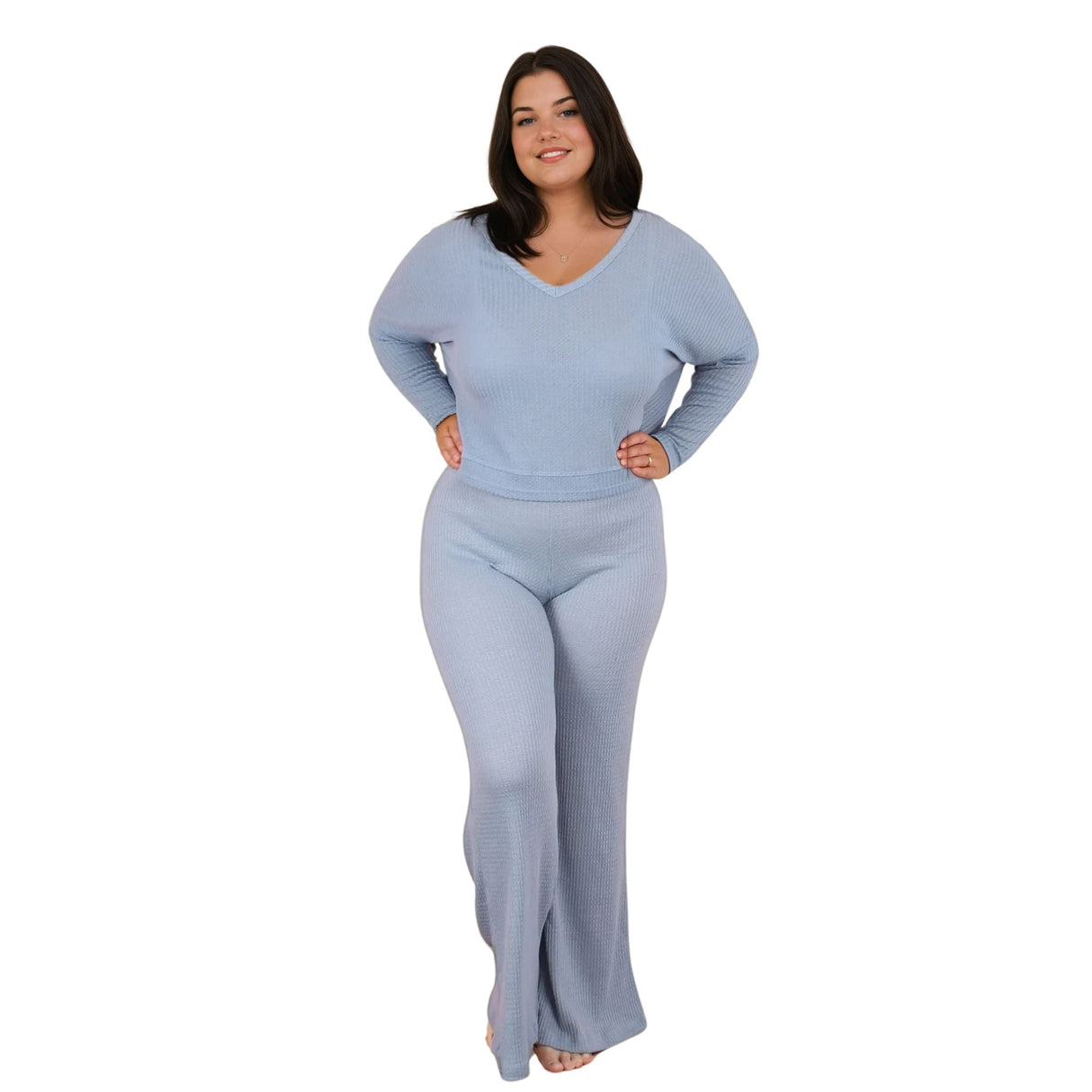 Lightweight Lounge Set | Dusty Blue From Undersummers