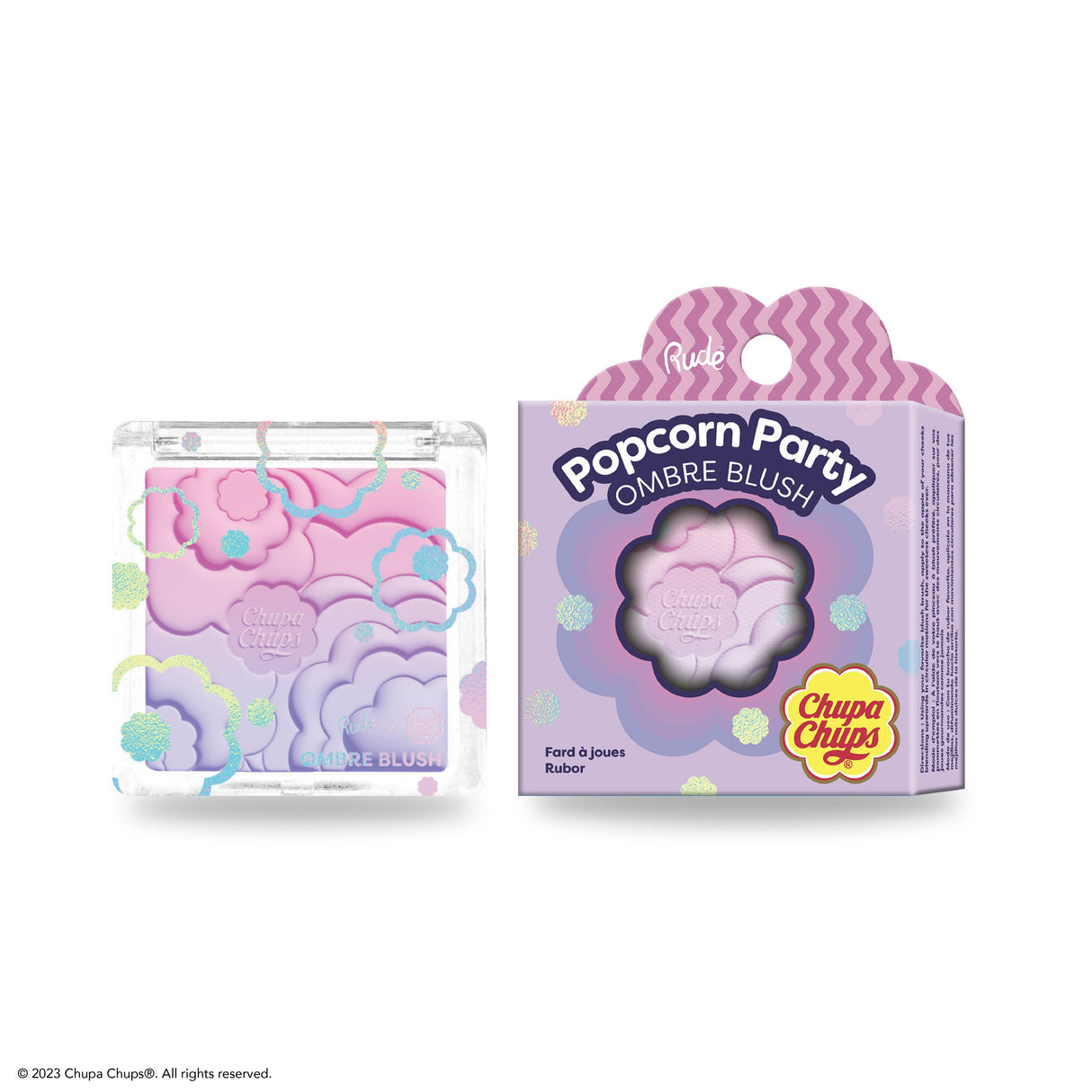 Chupa Chups Popcorn Party Ombre Blush From Rude Cosmetics