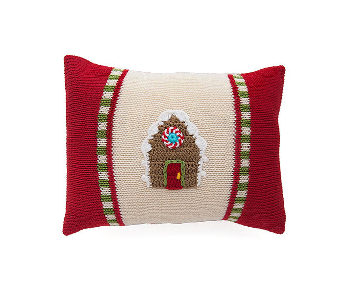 Gingerbread House Mini Pillow from Melange Collection