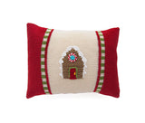 Gingerbread House Mini Pillow from Melange Collection