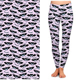 Battylicious Leggings by Miss Fluff x Lipstick & Chrome PINK From Quirks!