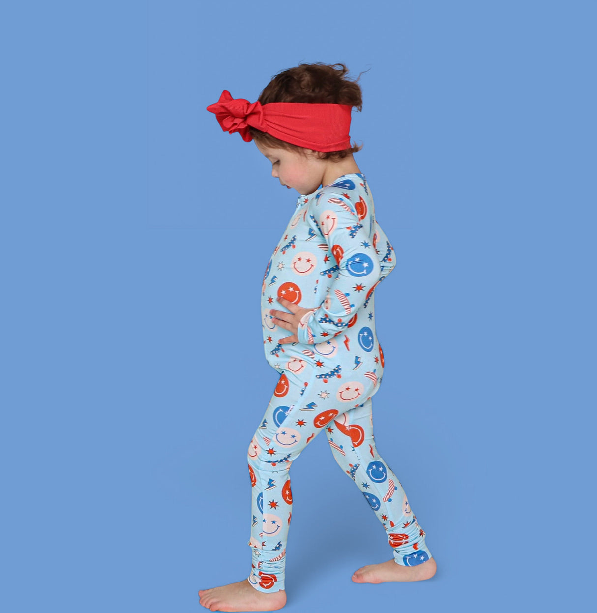 FREEDOM SKATIN' SMILES DREAM ROMPER from DREAM BIG LITTLE CO